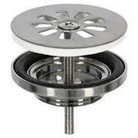 Differnz afvoerplug | mat chroom | 64mm