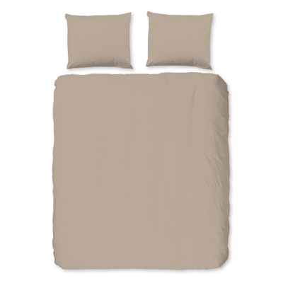 Dekbedovertrek Effen 140x200 Cm Ademend & Anti-allergisch & Verwarmend Good Morning - Dekbed-Discounter.nl