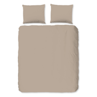 Dekbedovertrek Effen 140x200 Cm Ademend & Anti-allergisch & Verwarmend Good Morning - Dekbed-Discounter.nl