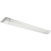 LED Batten - LED Balk - Titro - 18W - Natuurlijk Wit 4200K - Aluminium - 60cm - thumbnail