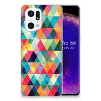 OPPO Find X5 Pro | TPU bumper | Geruit