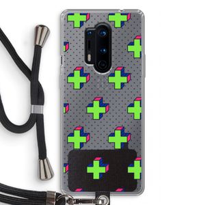 8-bit N°10: OnePlus 8 Pro Transparant Hoesje met koord