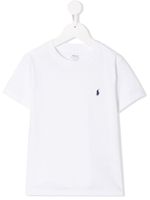 POLO RALPH LAUREN KIDS t-shirt à logo brodé - Blanc