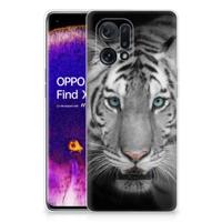 OPPO Find X5 | TPU Hoesje | Tijger