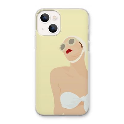 Summer: iPhone 13 mini Transparant Hoesje