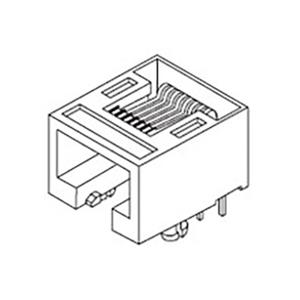 Molex Molex MOL DataCom & Specialty 855035001 Bus Zwart 1 stuk(s)