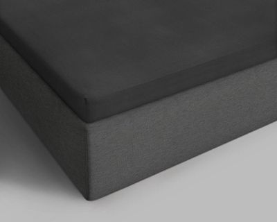 Dreamhouse Bedding Hoeslaken Topper Katoen Antraciet