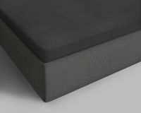 Dreamhouse Bedding Hoeslaken Topper Katoen Antraciet