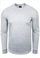 RustyNeal - Heren Trui - Grijs - Longsleeve - Modernfit