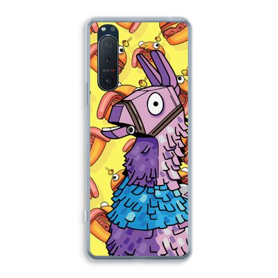 Loot Burger: Sony Xperia 5 II Transparant Hoesje