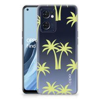 OPPO Reno 7 5G | Find X5 Lite TPU Case Palmtrees - thumbnail