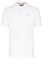 Barbour polo à logo brodé - Blanc