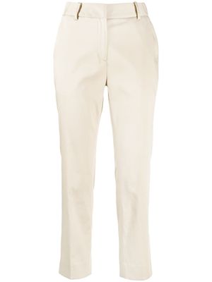 GOODIOUS pantalon de tailleur court - Marron