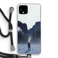 Wanderlust: Pixel 4 Transparant Hoesje met koord