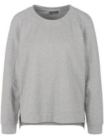 Sweatshirt lange raglanmouwen Van MYBC grijs - thumbnail