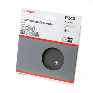 Bosch 2 608 605 128 benodigdheid voor handmatig schuren Schuurpapier P240 5 stuk(s)