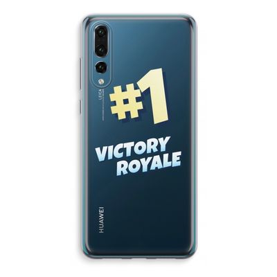 Victory Royale: Huawei P20 Pro Transparant Hoesje