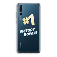 Victory Royale: Huawei P20 Pro Transparant Hoesje