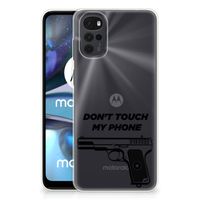 Motorola Moto G22 Silicone-hoesje Pistol DTMP - thumbnail