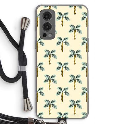 Paradise: OnePlus Nord 2 5G Transparant Hoesje met koord