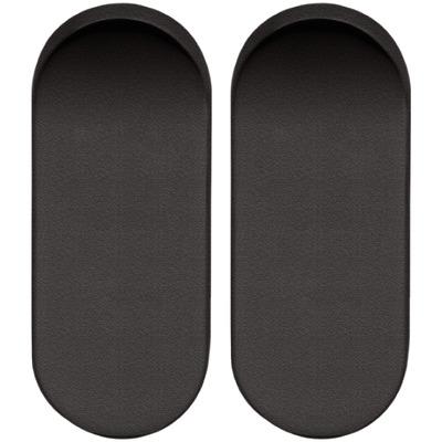 Blindrozet paar ovaal zwart