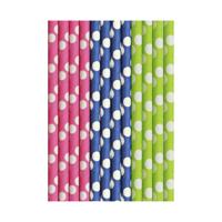 Duni Papieren Rietjes Cocktail Dots 25st
