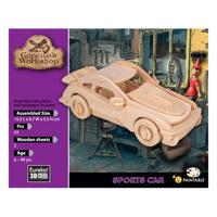 Eureka Gepetto&apos;s workshop houten bouwpakket 3d - sportauto