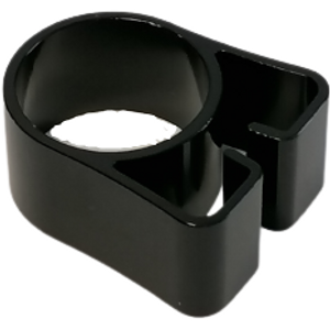 Kgs Gazelle a-head balhoofd spacer 20mm 1 1/8 met kabelhouder zwart