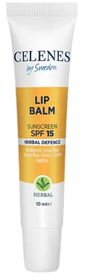 Celenes By Sweden Lip Balm Sunscreen SPF15 Herbal Defense