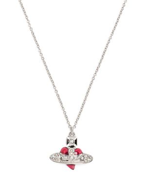 Vivienne Westwood collier à pendentif cœur - Argent