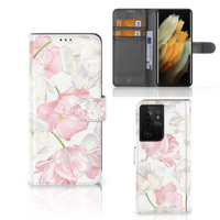 Samsung Galaxy S21 Ultra Hoesje Lovely Flowers - thumbnail