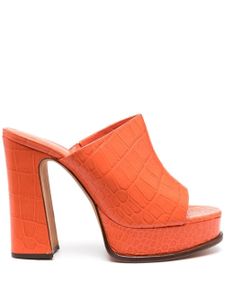 Alexandre Birman sandales Lavinia 120 mm - Orange