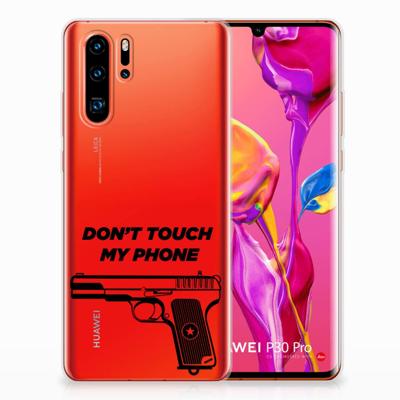 Huawei P30 Pro Silicone-hoesje Pistol DTMP Huawei P30 Pro Silicone-hoesje Pistol DTMP