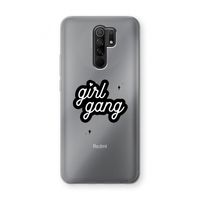 Girl Gang: Xiaomi Redmi 9 Transparant Hoesje