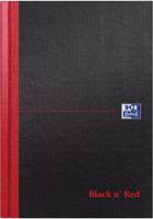 Oxford Black n&apos; Red notitieboek, ft A5, gelijnd, 192 bladzijden