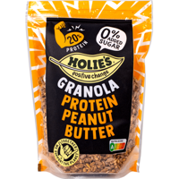 Holie&apos;s Granola Protein Peanut Butter 350g bij Jumbo