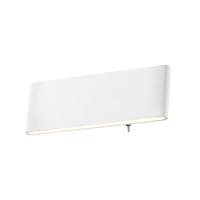 Globo Design wandlampSiegfried S wit met schakelaar - 41751-8W