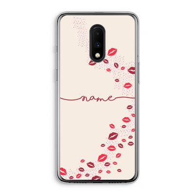 Kusjes: OnePlus 7 Transparant Hoesje