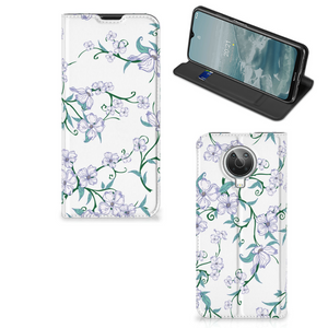 Nokia G10 | G20 Uniek Smart Cover Blossom White