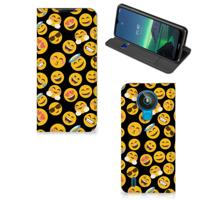 Nokia 1.4 | Hoesje met Magneet | Emoji