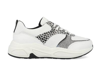 Bullboxer Sneakers AWJ000E5L_WHBK Wit maat
