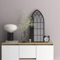 VidaXL Spiegel 70x30 cm ijzer zwart