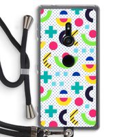 8-bit N°1: Sony Xperia XZ2 Transparant Hoesje met koord