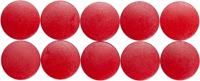 Maul Solid whiteboard magneet 150gr 10 stuks rood