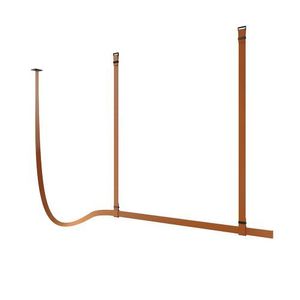 Flos Belt Fabric Copper Brown Hanglamp - Bruin