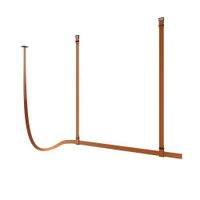 Flos Belt Fabric Copper Brown Hanglamp - Bruin - thumbnail