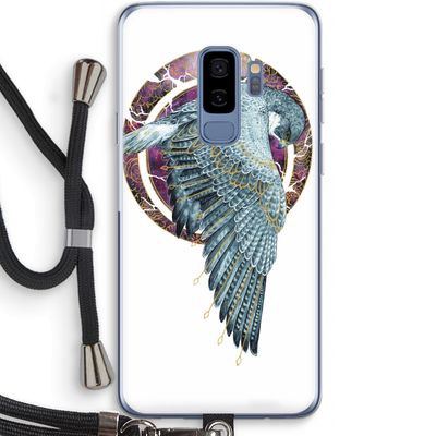 Golden Falcon: Samsung Galaxy S9 Plus Transparant Hoesje met koord