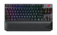 ASUS ROG Strix Scope RX TKL Wireless Deluxe toetsenbord USB + RF Wireless + Bluetooth AZERTY Frans Zwart - thumbnail