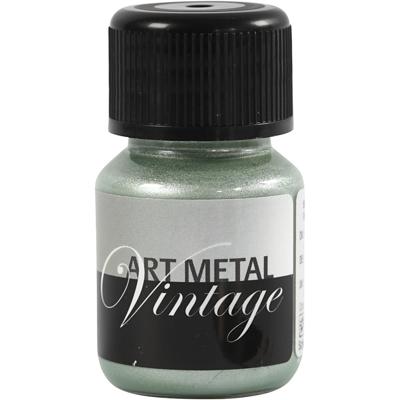 Schjerning Hobbyverf metallic, parelmoer ågroen(5097), 30 ml/ 1 fles