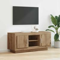 TV-kast Artisan Eiken 102 x 35 x 45 cm Bewerkt hout